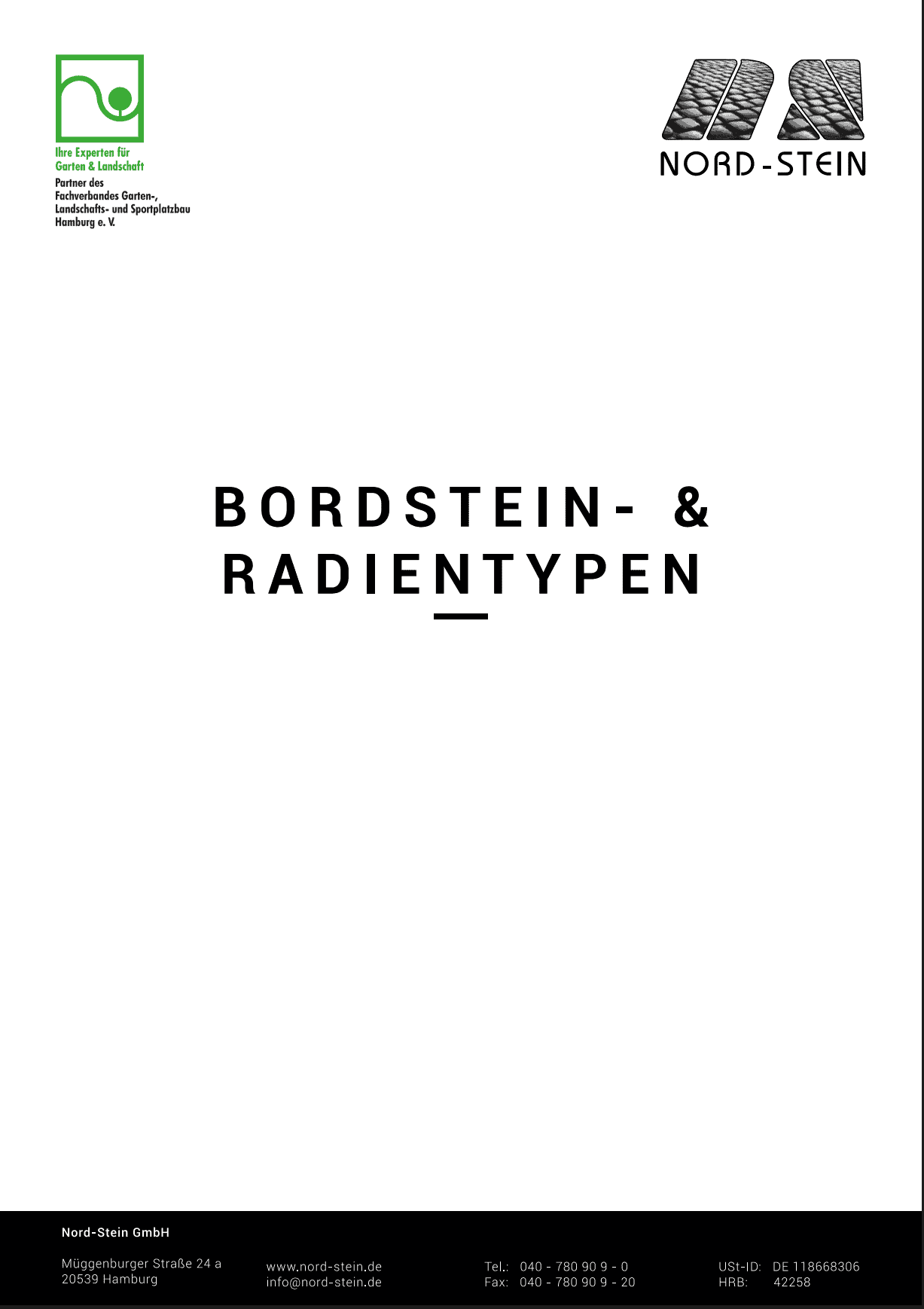 Vorschaubild zum Datenblatt Bordsteintypen
