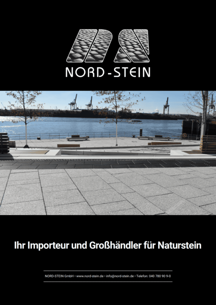 Deckblatt Sortiment Katalog NORD-STEIN