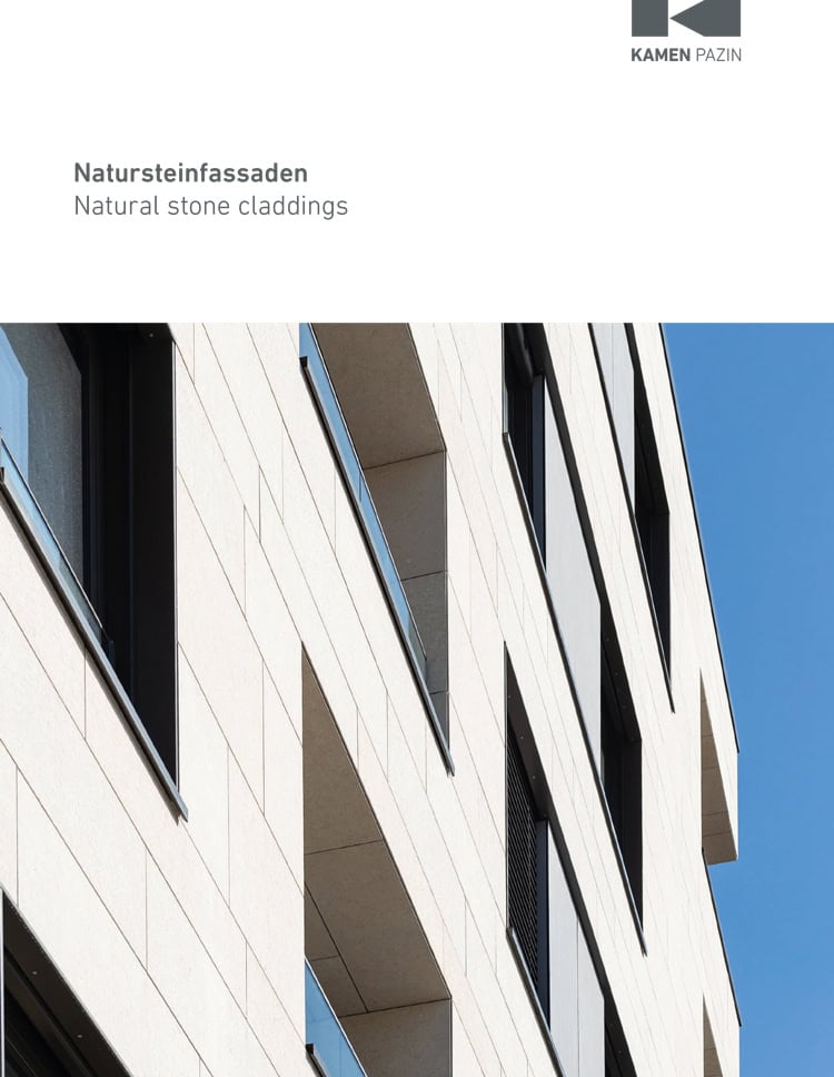 Deckblatt Katalog Kanfanar Natursteinfassaden