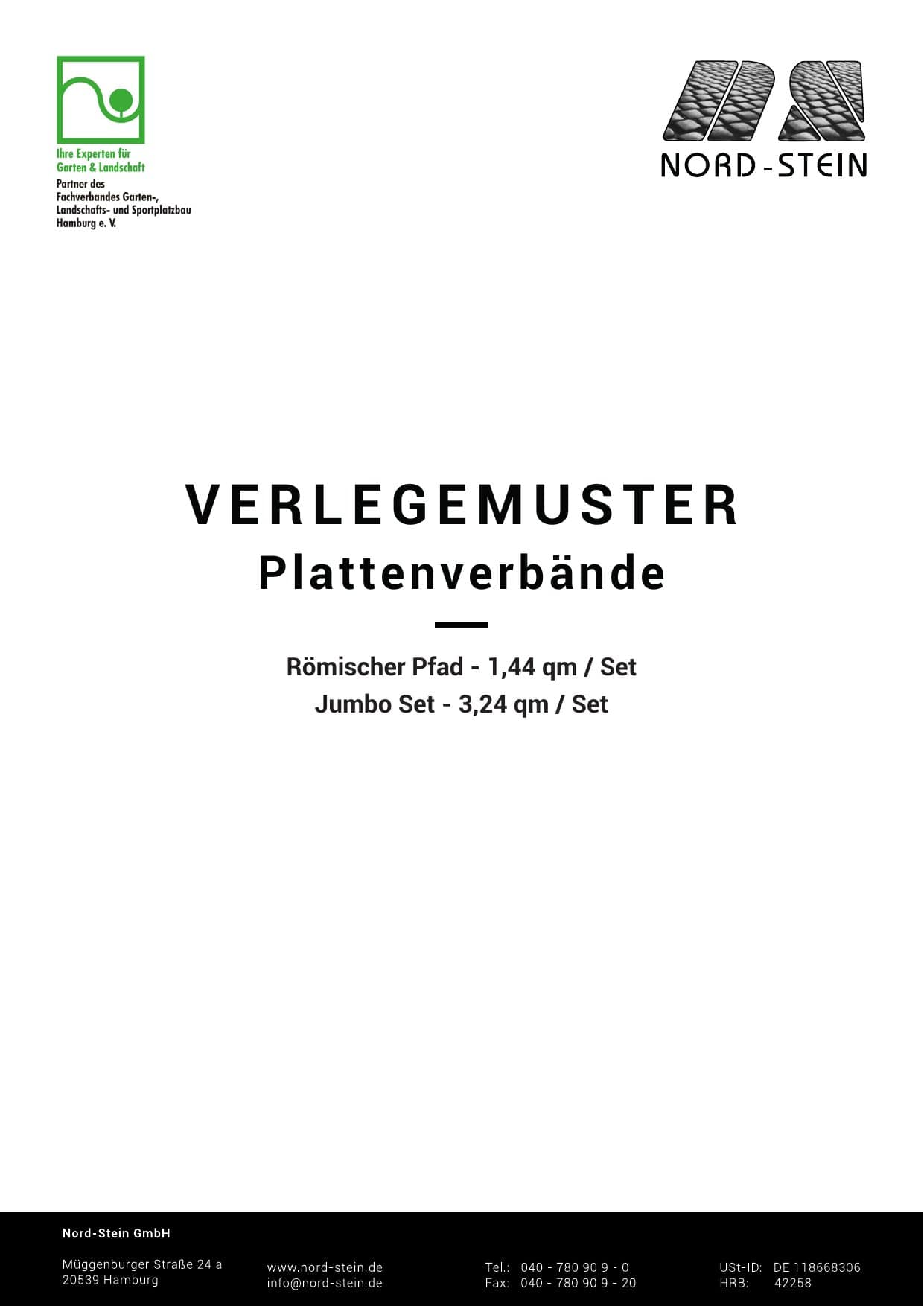 Deckblatt Verlegemuster Plattenverbände